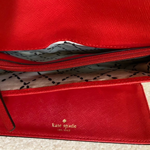 Red Kate Spade Wallet - Picture 5 of 5
